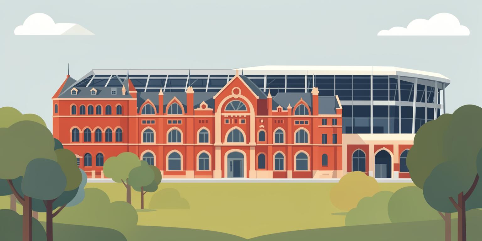 Stylised illustration of Villa Park