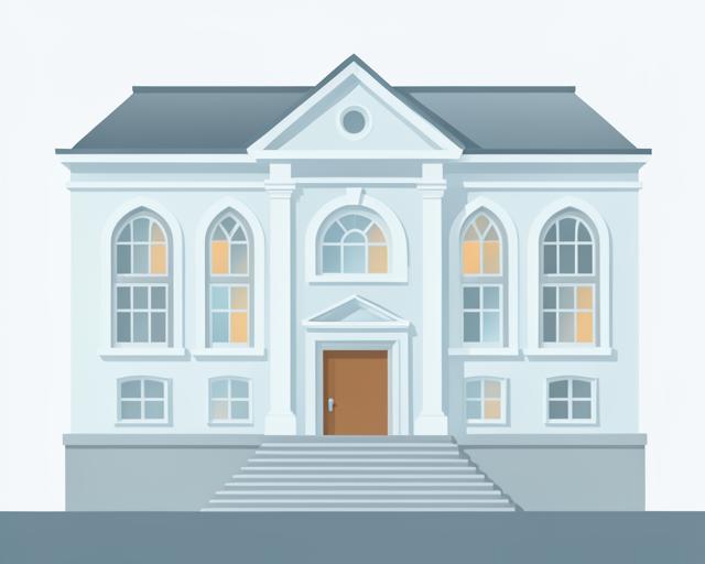 Stylised illustration of Blackburn Museum
