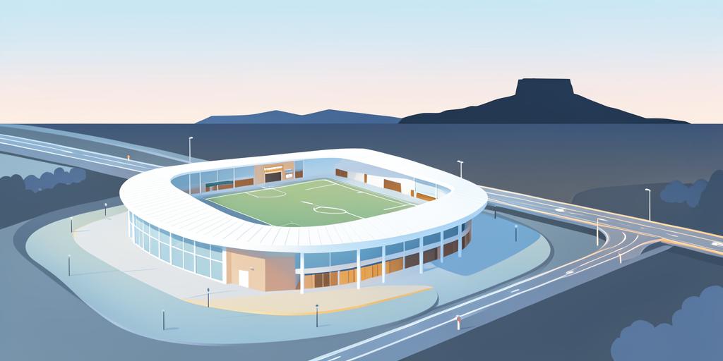 Stylised illustration of Toughsheet Community Stadium