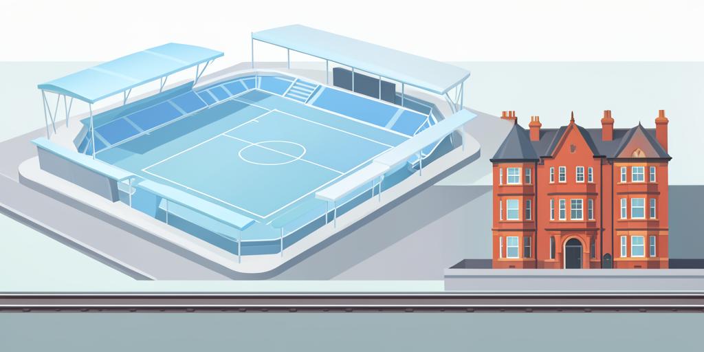 Stylised illustration of Cardiff City Stadium