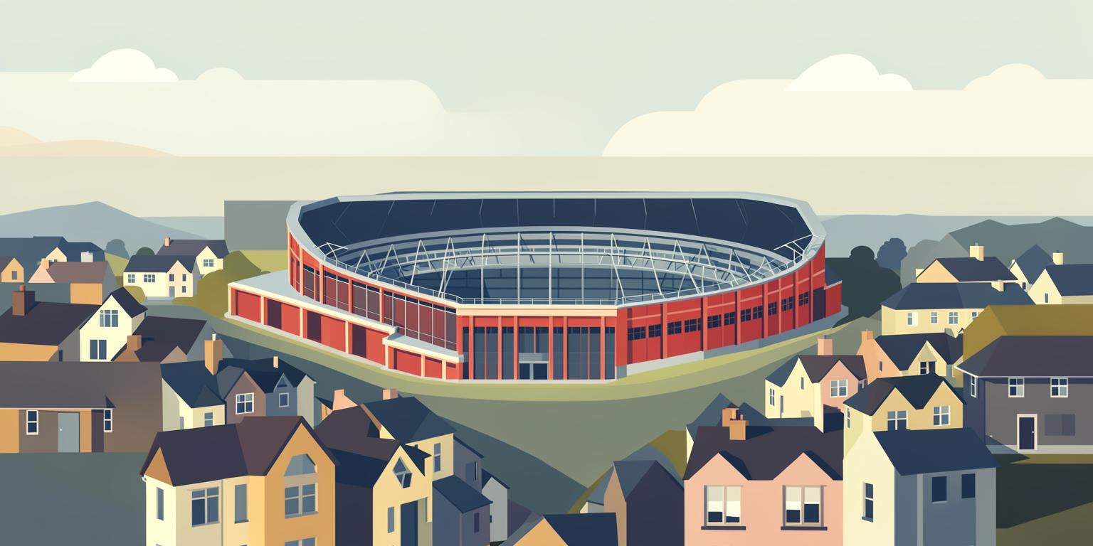 Stylised illustration of The Valley