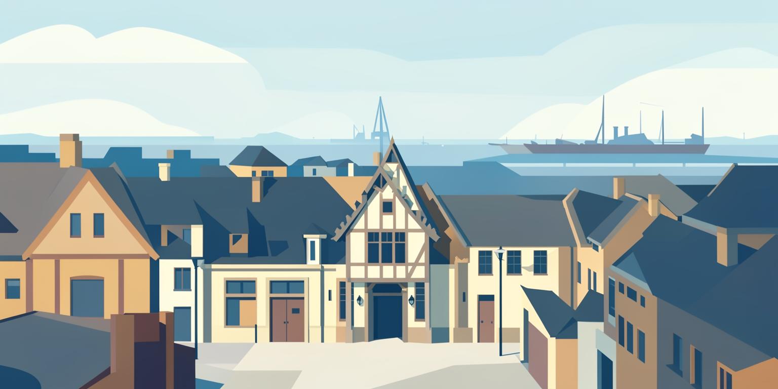 Stylised illustration of Fratton Park