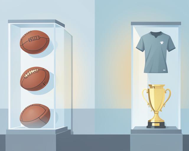 Stylised illustration of National Football Museum heritage