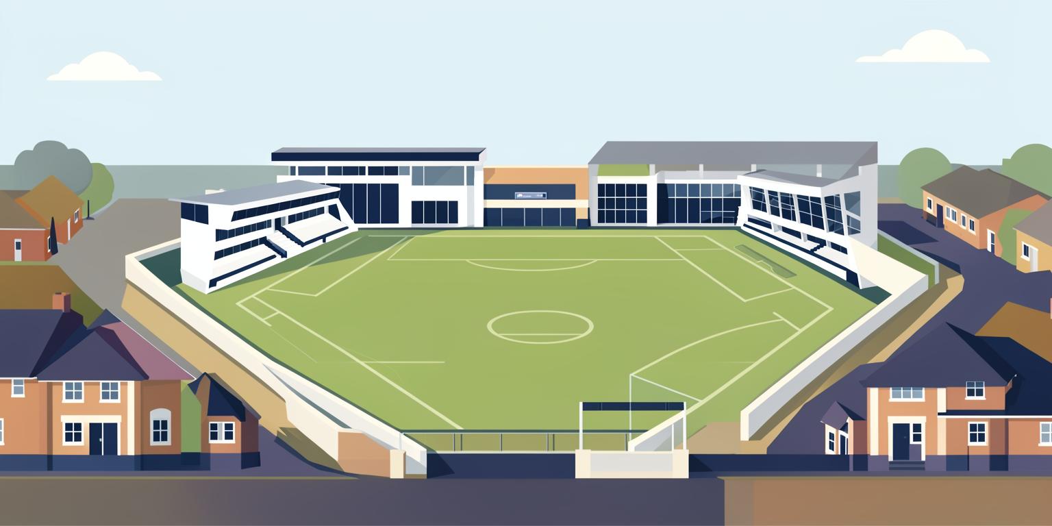 Stylised illustration of Deepdale