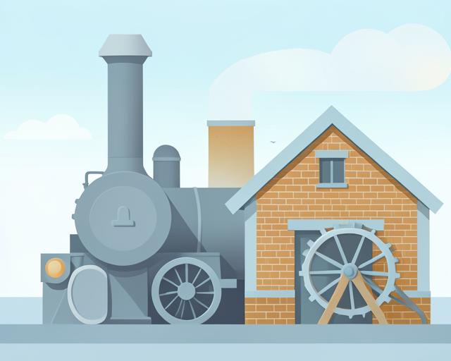Stylised illustration of Kelham Island Museum