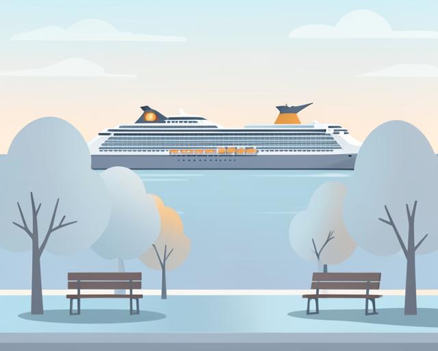 Stylised illustration of Mayflower Park