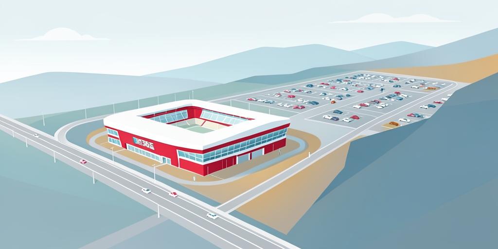 Stylised illustration of bet365 Stadium