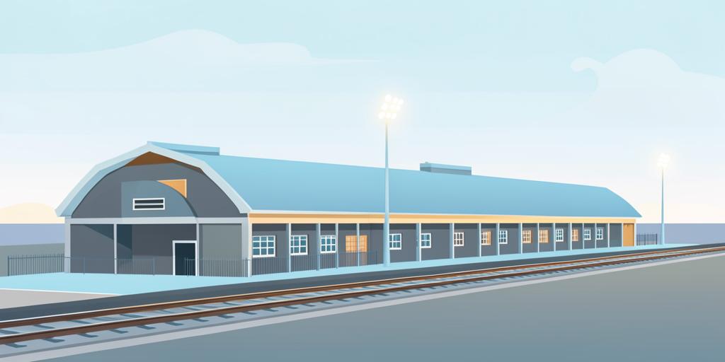 Stylised illustration of SToK Cae Ras (The Racecourse)
